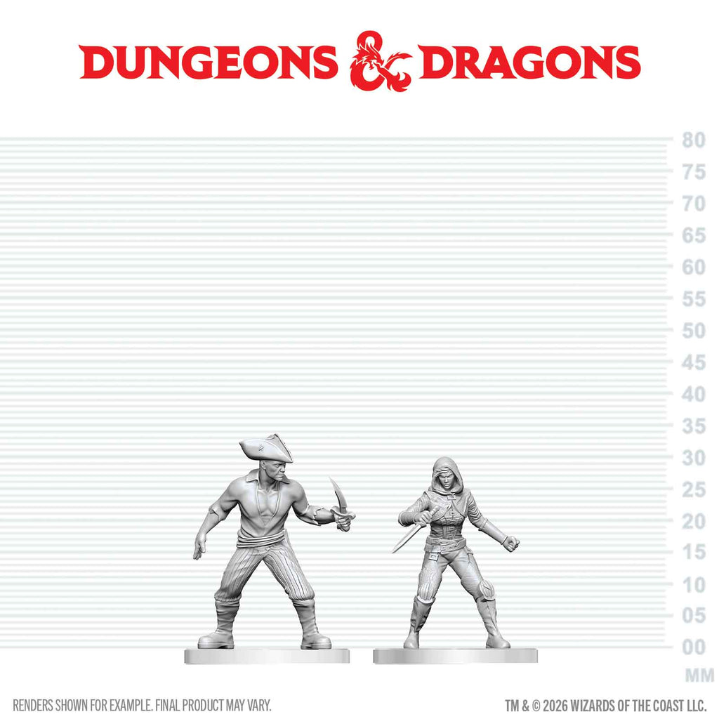 PRE-ORDER - D&D Nolzur's Marvelous Miniatures: Bandit & Pirate