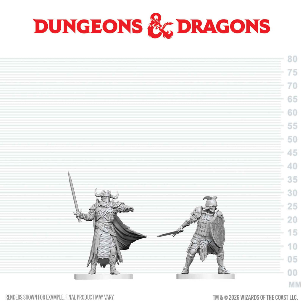 PRE-ORDER - D&D Nolzur's Marvelous Miniatures: Death Knight & Death Knight Aspirant
