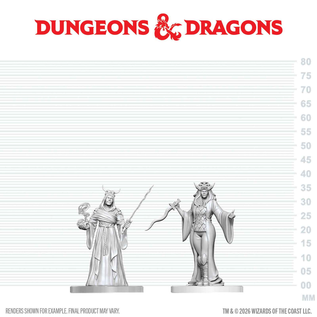 PRE-ORDER - D&D Nolzur's Marvelous Miniatures: Cultist Fanatic & Hierophant