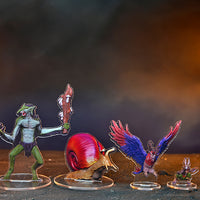 D&D Idols Of The Realms: The Wild Beyond The Witchlight - Set 2D 20pc Miniatures Acryliques 2D Pour Dungeons & Dragons RPG D&D Idols Of The Realms: The Wild Beyond The Witchlight - Set 2D 20pc Miniatures Acryliques 2D Pour Dungeons & Dragons RPG