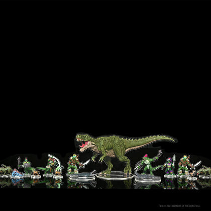 D&D Idols of the Realms: Scales & Tails - Reptile Den - 2D Set - 3