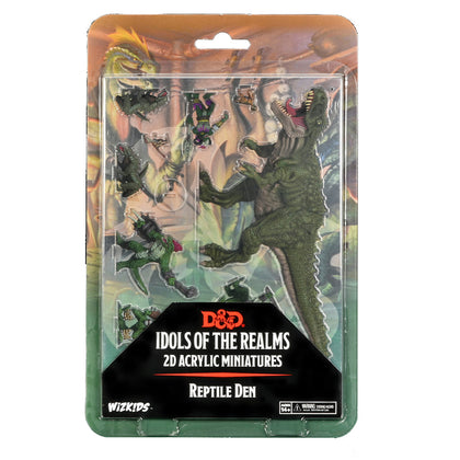 D&D Idols of the Realms: Scales & Tails - Reptile Den - 2D Set - 1