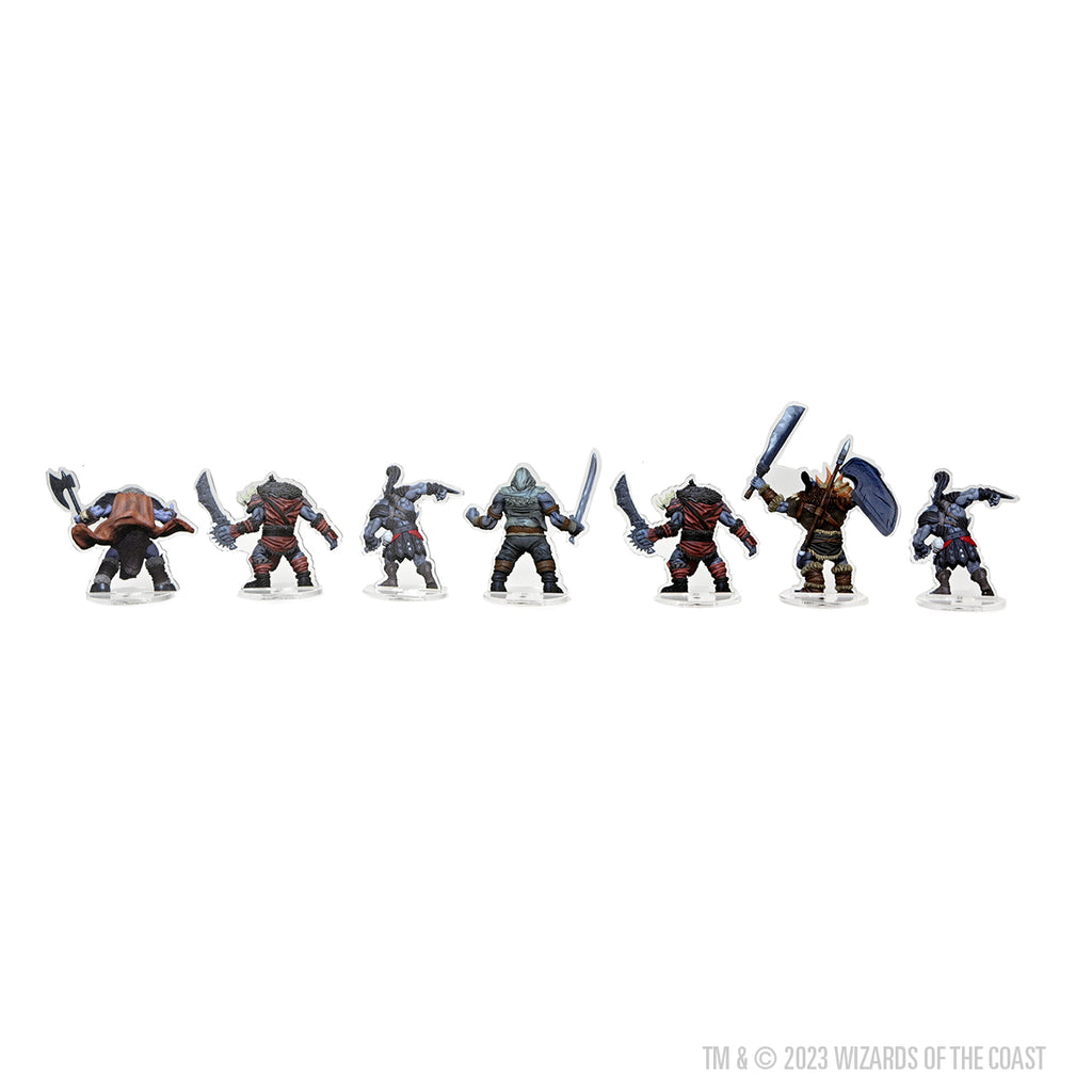 D&D Idols of the Realms: Wizards & Warriors - 2D Set