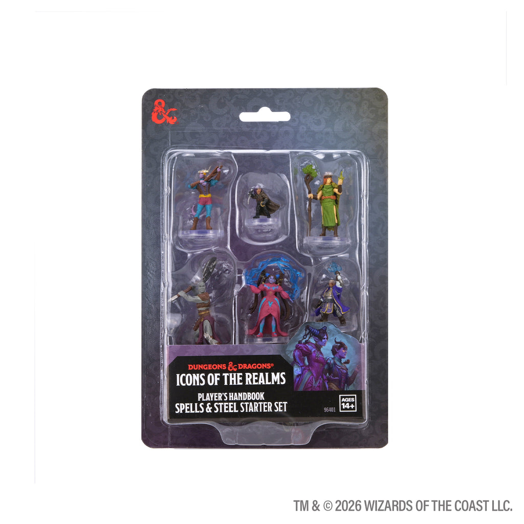D&D Icons of the Realms: Player's Handbook - Spells & Steel Starter Set