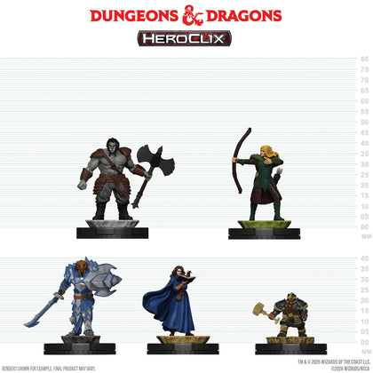 PRE-ORDER - Dungeons & Dragons HeroClix: Series One Booster Brick - 1