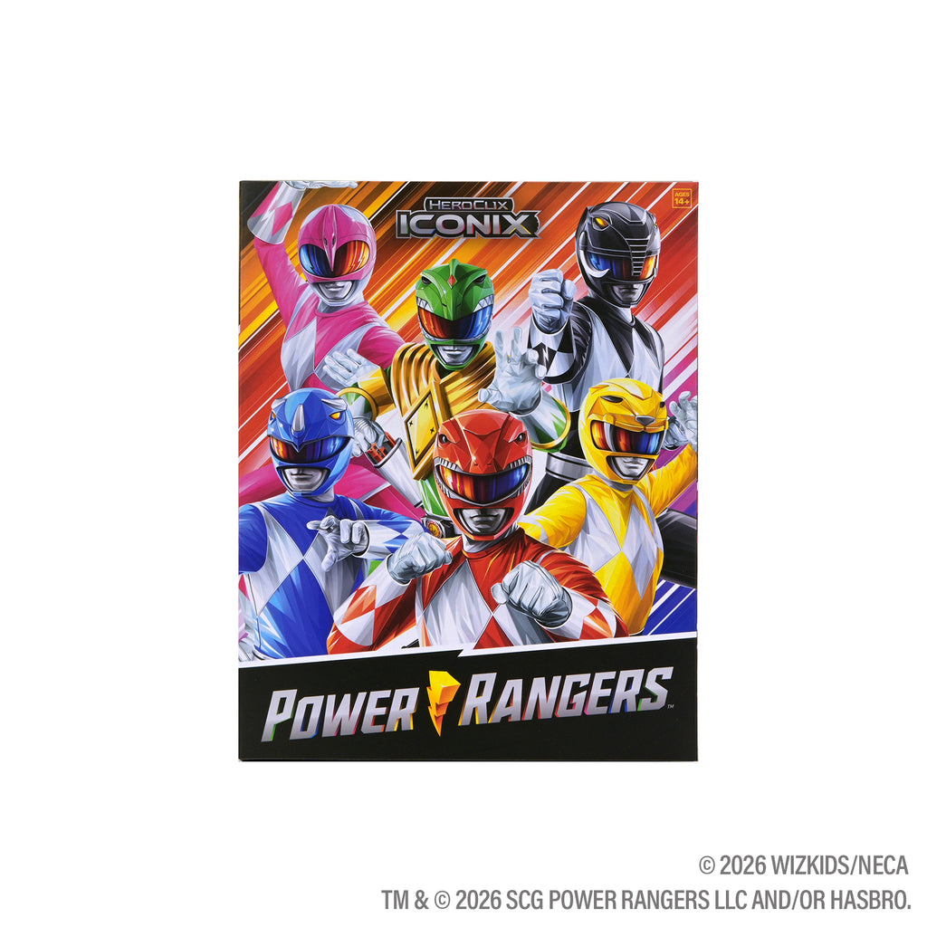 PRE-ORDER - Hasbro HeroClix Iconix: Power Rangers