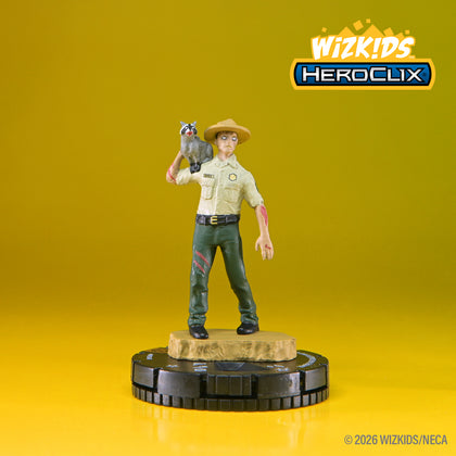 WizKids HeroClix: Zombie Park Ranger and Raccoon - 2