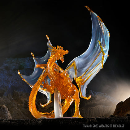 D&D Icons of the Realms: Adult Topaz Dragon - 3