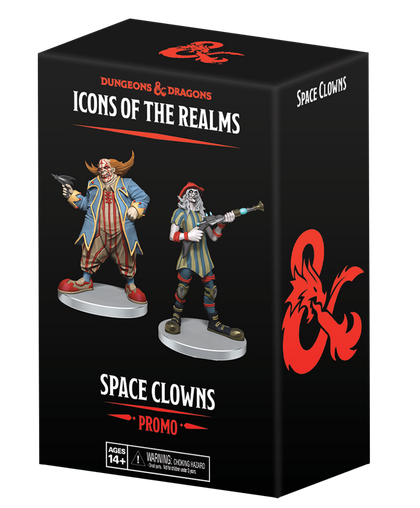 D&D Icons of the Realms: Spelljammer Adventures in Space - Space Clowns Promo - 1