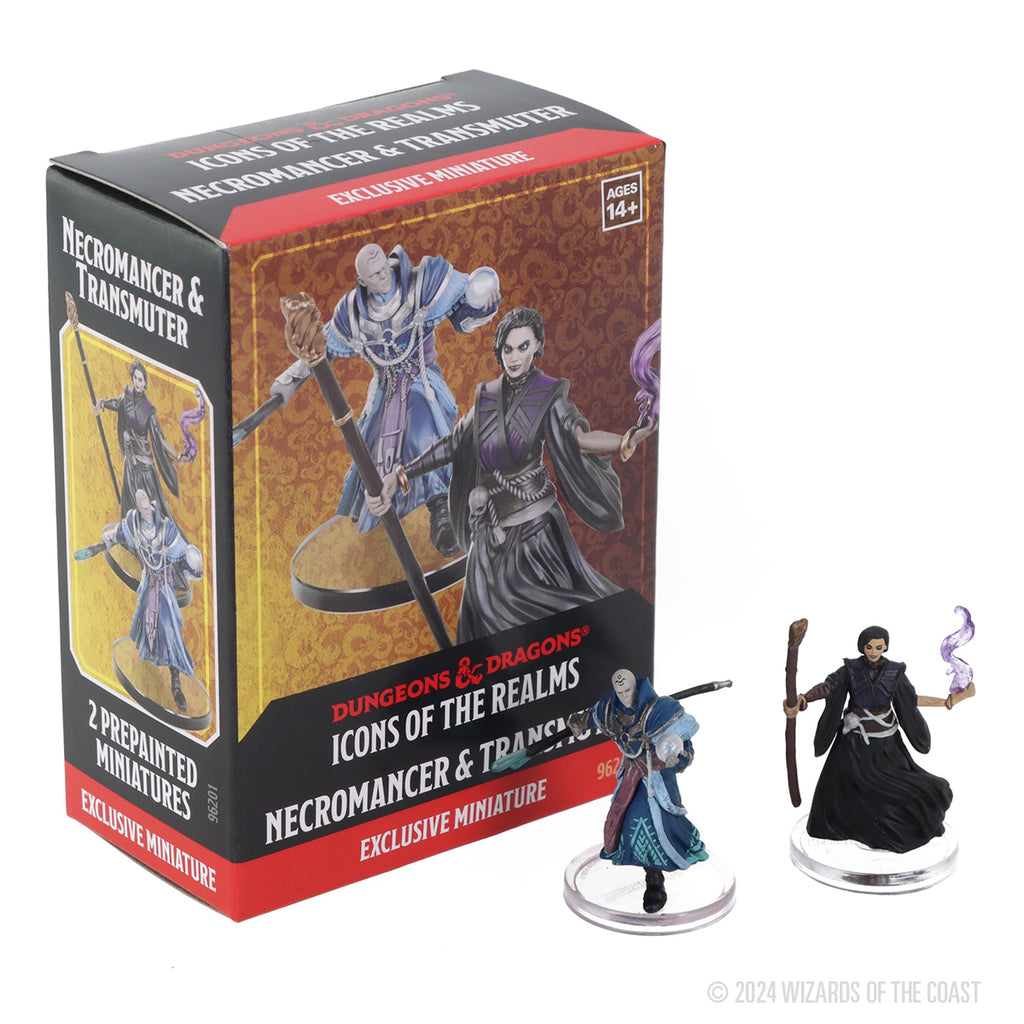 D&D Icons of the Realms: Necromancer/Transmuter Exclusive Miniatures