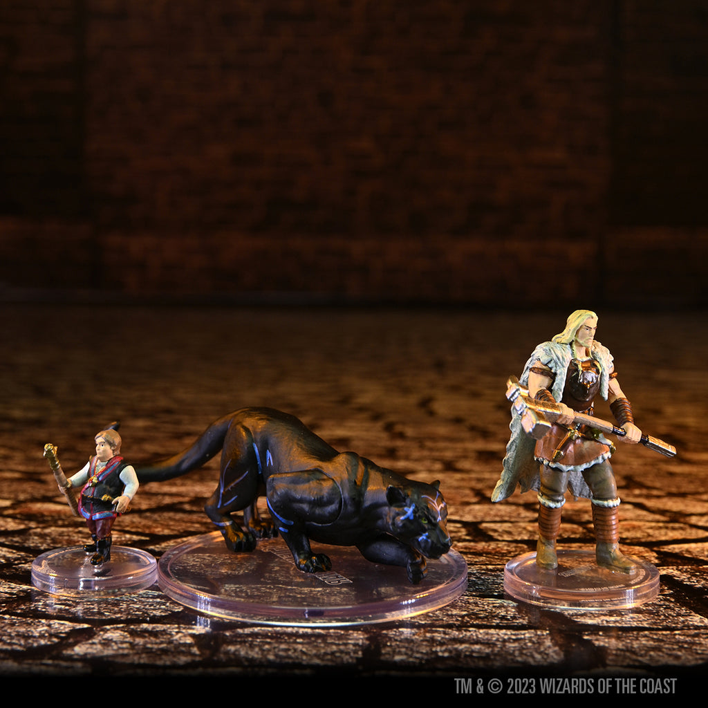 Set De Miniatures D&D – The Legend Of Drizzt 35th Anniversary – Prépeintes, 6 Figurines – Boîte Tabletop Companions – WizKids