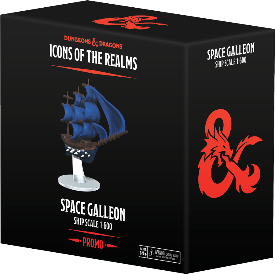 D&D Icons of the Realms: Spelljammer Adventures in Space - Space Galleon Promo