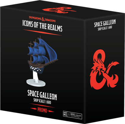 D&D Icons of the Realms: Spelljammer Adventures in Space - Space Galleon Promo - 1