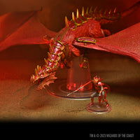 D&D Icons of the Realms: Dragonlance - Red Ruin & Red Dragonnel