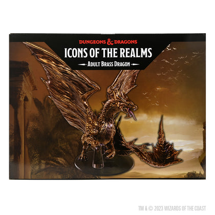 D&D Icons of the Realms: Adult Brass Dragon - 2