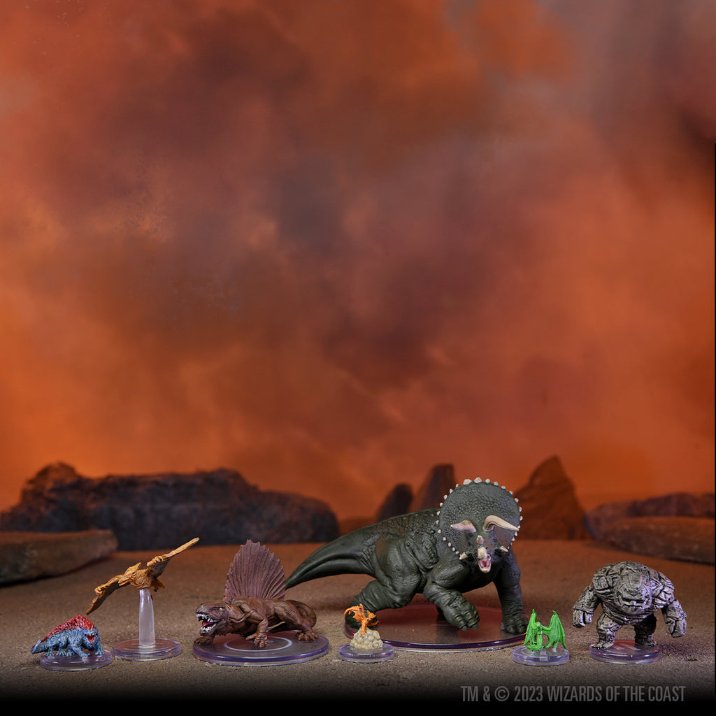 WizKids D&D Sand & Stone Booster Brick - 8 Figuren Für Tabletop Adventures