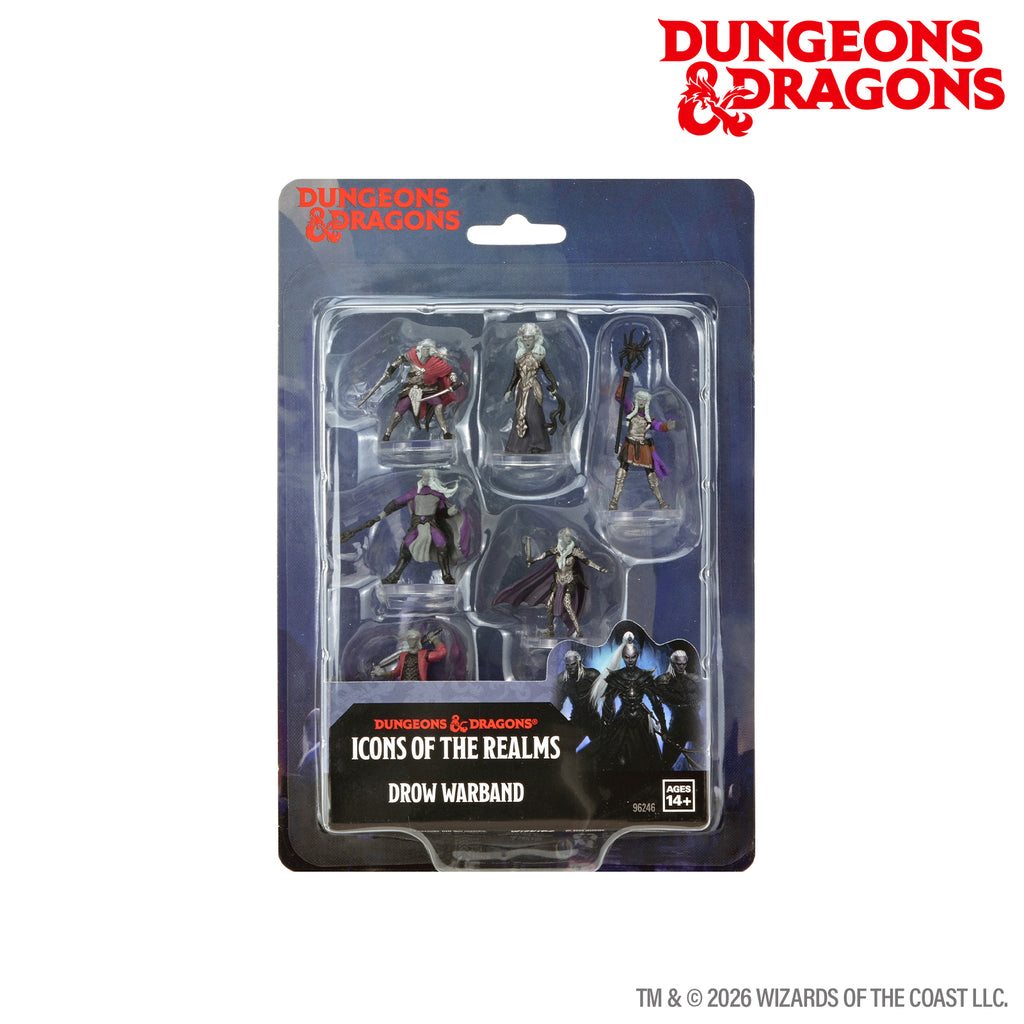 D&D Icons of the Realms: Drow Warband