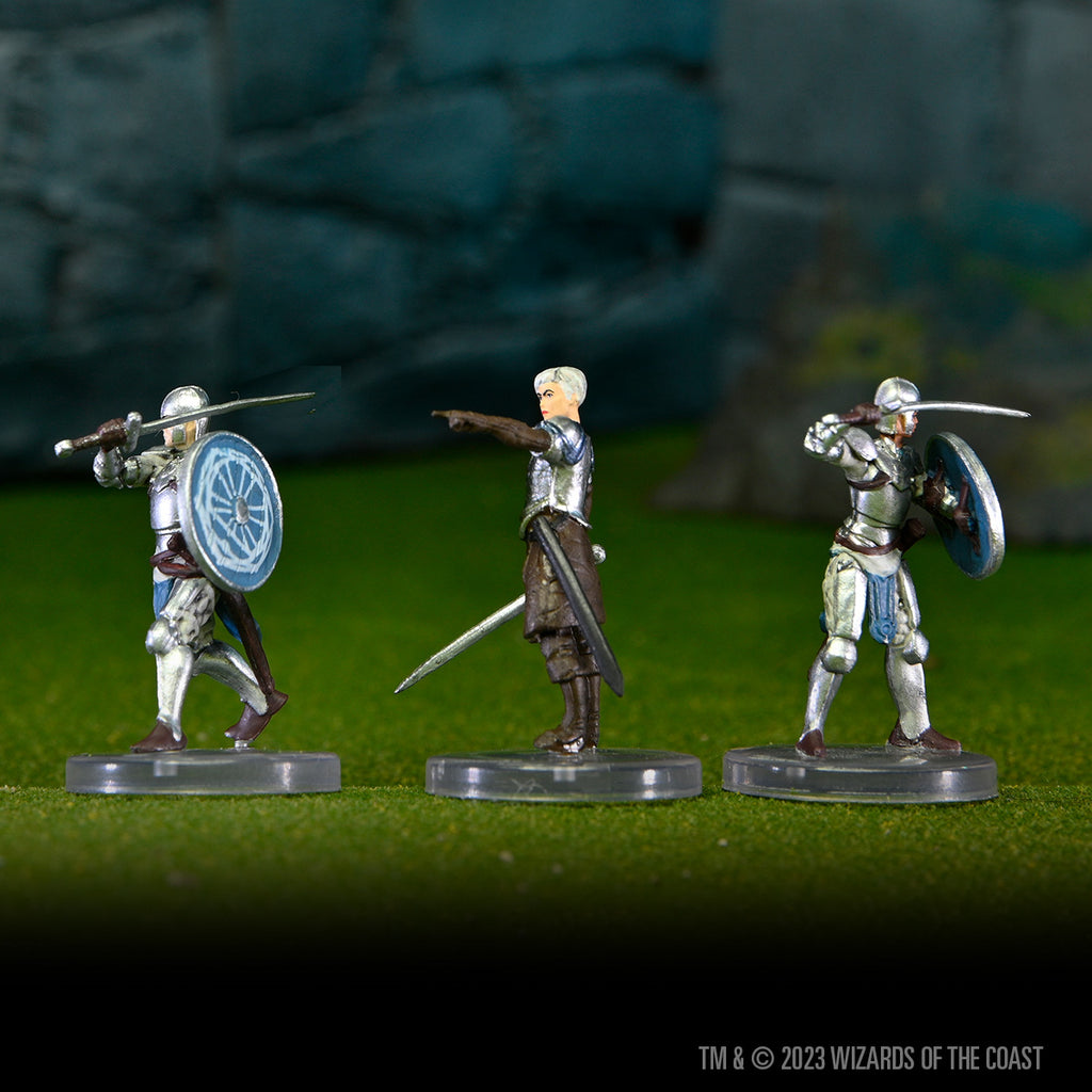 Miniaturas D&D Icons Of The Realms: Kalaman Military Warband - 6 Figuras Prepintadas Para Dungeons & Dragons