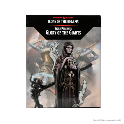 D&D Icons of the Realms: Bigby Presents: Glory of the Giants - Death Giant Necromancer - Boxed Mini - 2