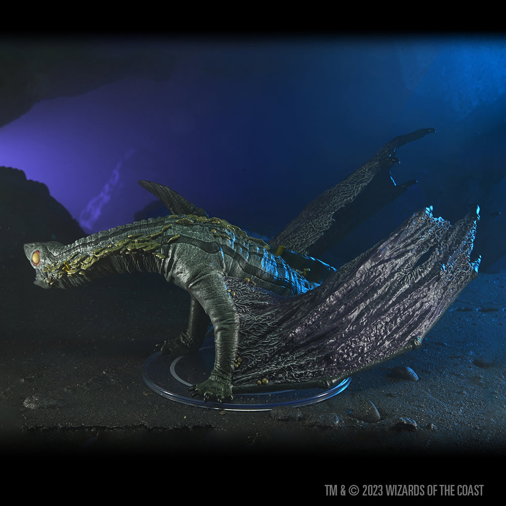 WizKids Donjons & Dragons – Miniature Prépeinte Adult Deep Dragon (28 X 19 X 15,8 Cm) – Icons Of The Realms Fizban's Treasury Of Dragons WizKids Donjons & Dragons – Miniature Prépeinte Adult Deep Dragon (28 X 19 X 15,8 Cm) – Icons Of The Realms Fizban's Treasury Of Dragons