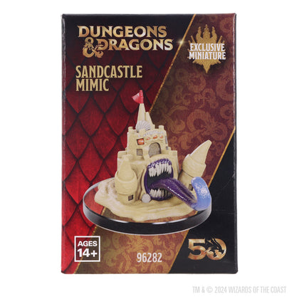D&D Icons of the Realms: Sandcastle Mimic Promo Miniature - 2