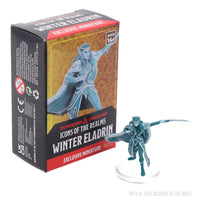 D&D Icons of the Realms: Winter Eladrin Promo Miniature