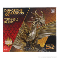 D&D Icons of the Realms: Young Gold Dragon