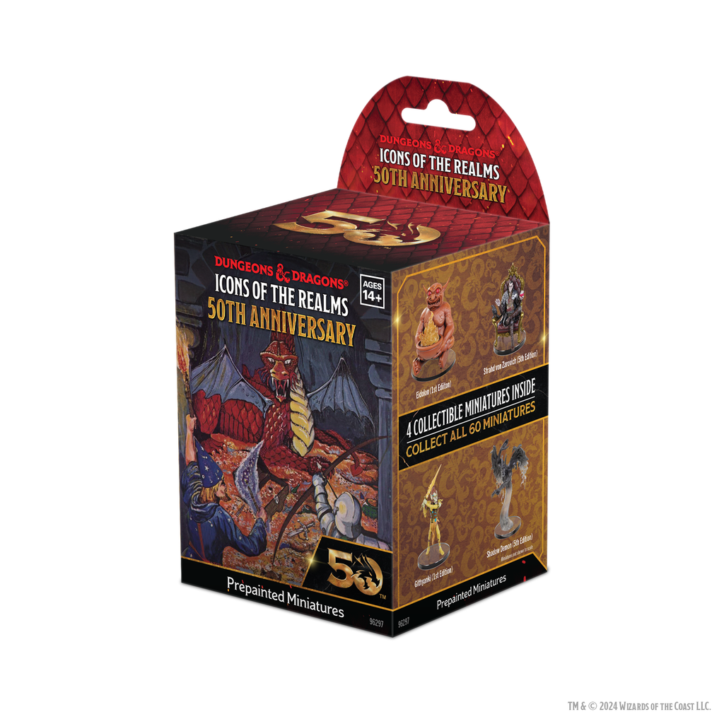 D&D Icons of the Realms: 50th Anniversary - Single Booster D&D Icons of the Realms: 50th Anniversary - Single Booster