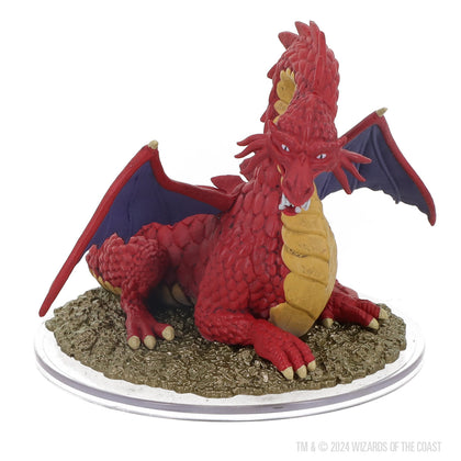 D&D Icons of the Realms: 50th Anniversary - Classic Red Dragon Boxed Miniature - 5
