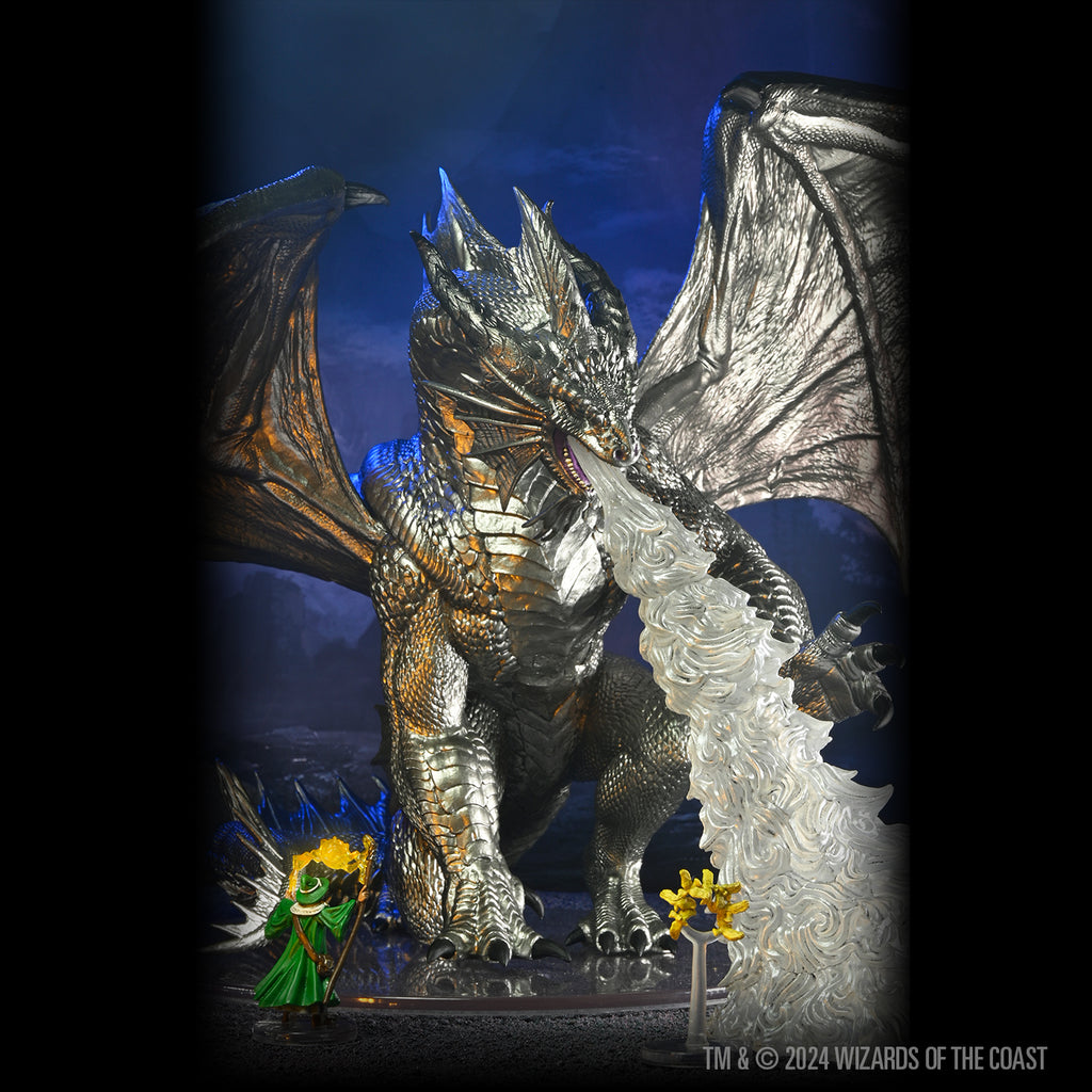 D&D Icons of the Realms: Gargantuan Bahamut Boxed Miniature – WizKids
