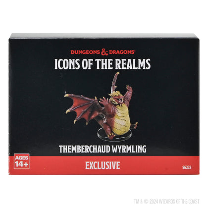 D&D Icons of the Realms: Themberchaud Wyrmling Exclusive Miniature - 1