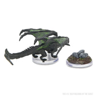 D&D Icons of the Realms: Black Dragon Wyrmling & Black Dragon Egg Clutch Exclusive Miniature
