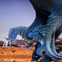 D&D Icons of the Realms: Anthradusk, Ancient Blue Dragon [2025]