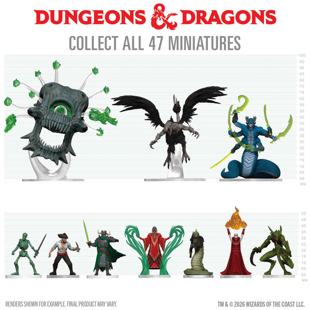 D&D Icons of the Realms: Arcana Unleashed: Deadfall 10 ct. Booster Brick (Set 42)