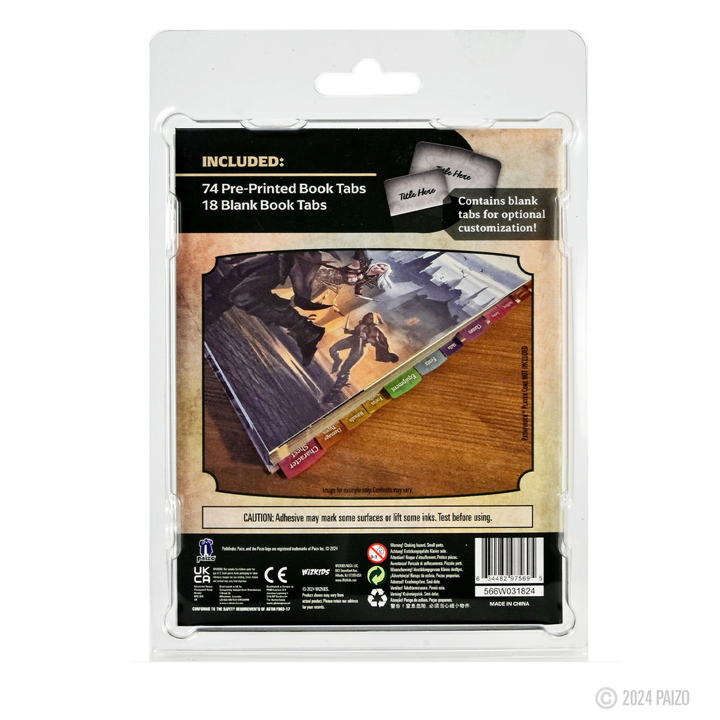 Pathfinder Book Tabs: Player Core – WizKids