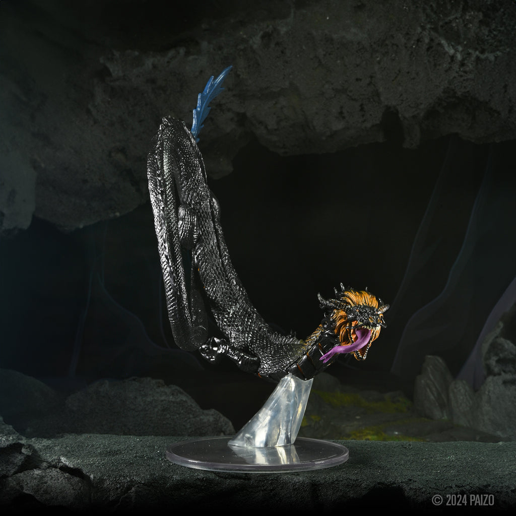 Pathfinder Battles - Miniature Prépeinte Dragon Des Profondeurs Adulte - WizKids 97571