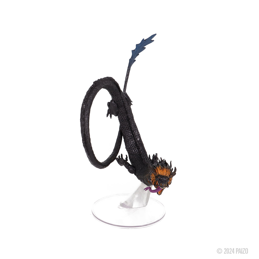 WizKids Pathfinder Battles: Adult Underworld Dragon Pre-Painted Miniature - Tabletop RPG Figure