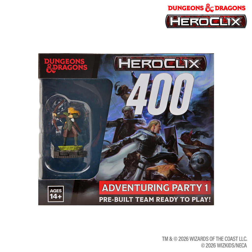 PRE-ORDER - Dungeons & Dragons HeroClix 400: Adventuring Party 1