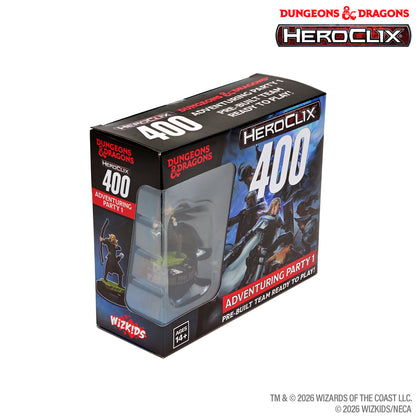 PRE-ORDER - Dungeons & Dragons HeroClix 400: Adventuring Party 1 - 2