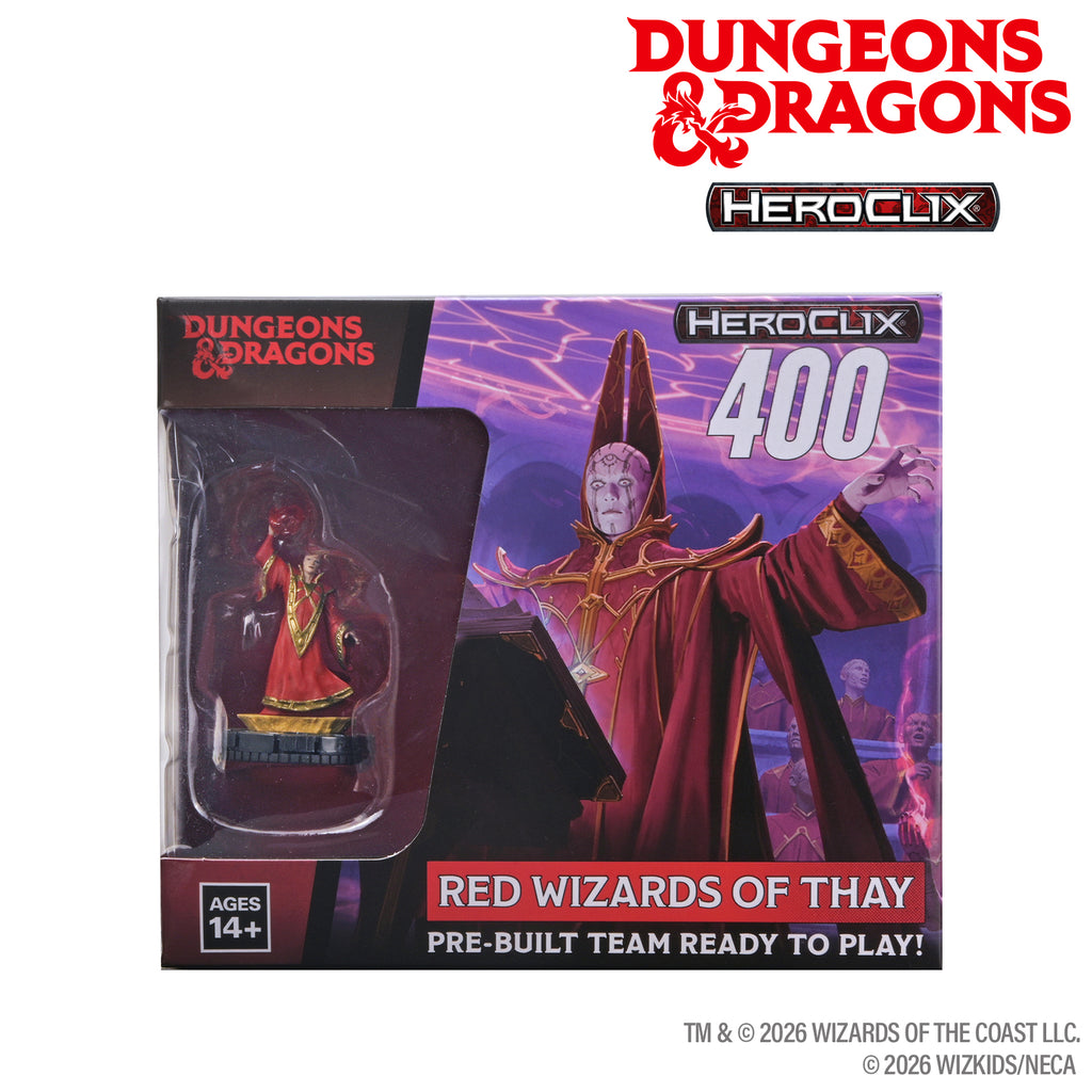 PRE-ORDER - Dungeons & Dragons HeroClix 400: Red Wizards of Thay