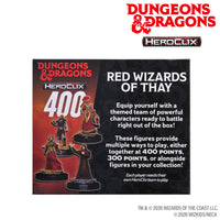 PRE-ORDER - Dungeons & Dragons HeroClix 400: Red Wizards of Thay