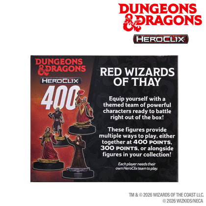 PRE-ORDER - Dungeons & Dragons HeroClix 400: Red Wizards of Thay - 2