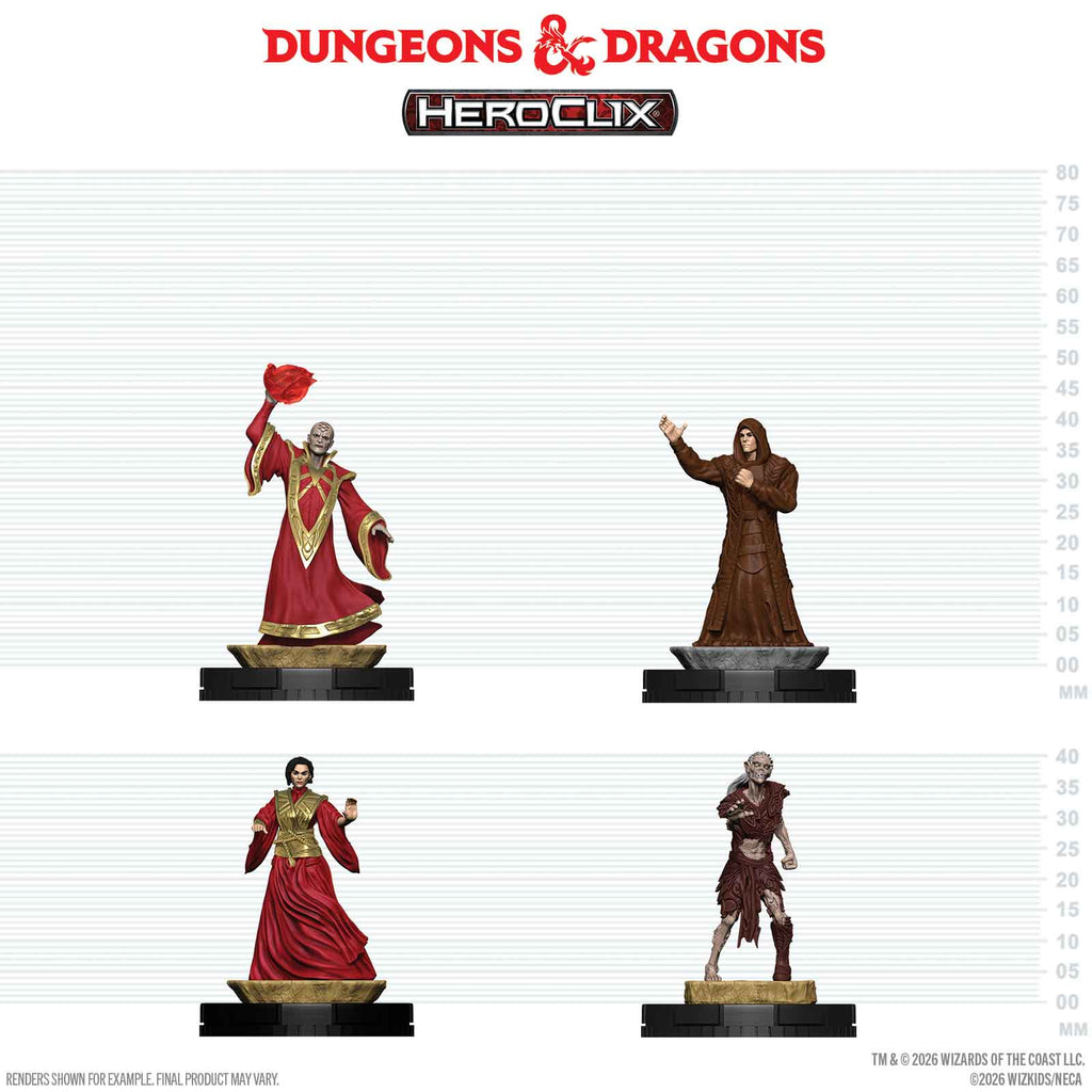 PRE-ORDER - Dungeons & Dragons HeroClix 400: Red Wizards of Thay