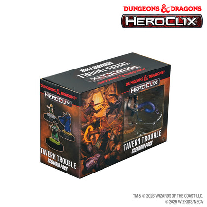 PRE-ORDER - Dungeons & Dragons HeroClix: Tavern Trouble Scenario Pack - 2