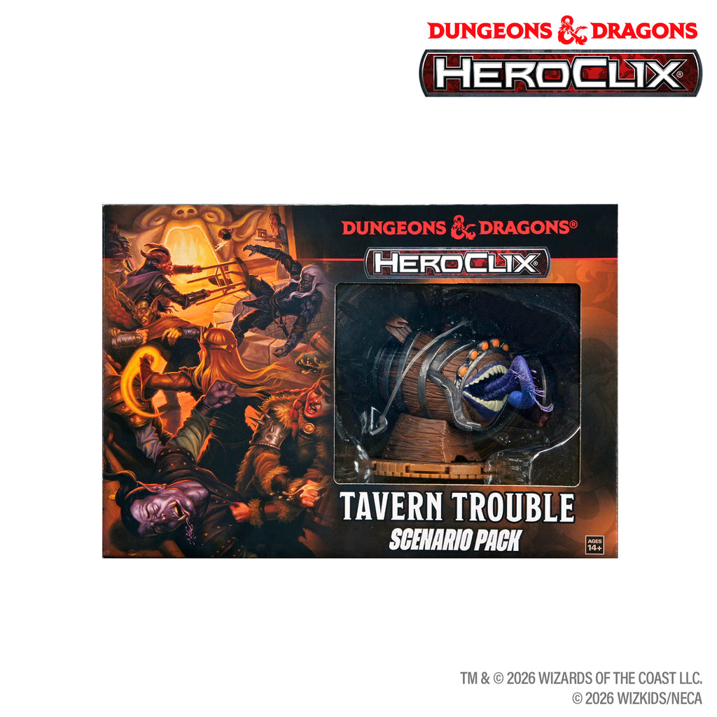 PRE-ORDER - Dungeons & Dragons HeroClix: Tavern Trouble Scenario Pack