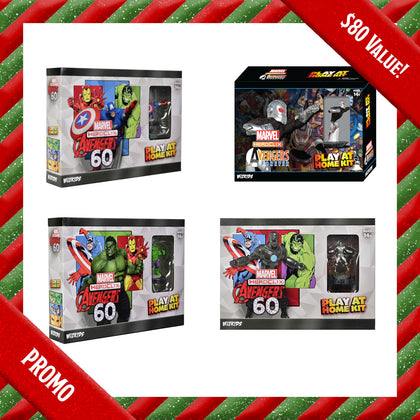 Marvel HeroClix - Play at Home Kit Bundle