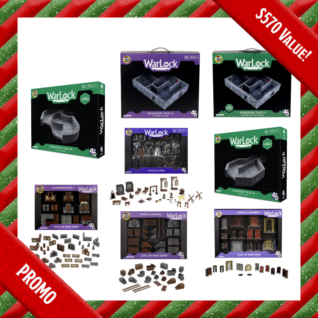 WarLock Tiles - Mega-Dungeon Bundle