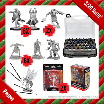 Dungeons & Dragons: Nolzur's Marvelous Miniatures Holiday Gift Bundle