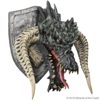 BACK-ORDER - D&D Replicas of the Realms: Black Dragon Trophy Plaque