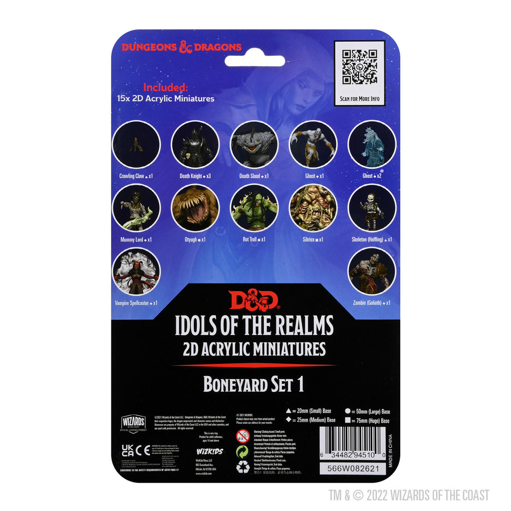 D&D Idols Of The Realms: Goblinoids – Set Di Miniature 2D Acriliche Per Dungeons & Dragons
